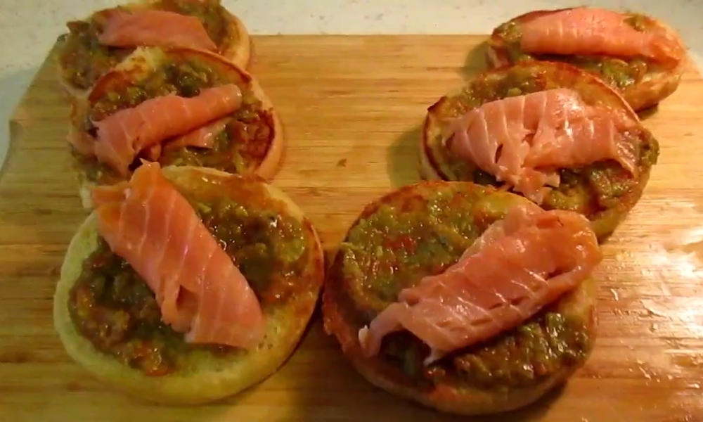 Gospodski sendvič sa lososom